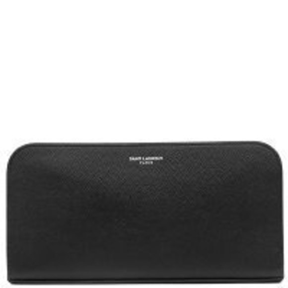 Saint Laurent long Wallet leather black - Picture 1 of 9